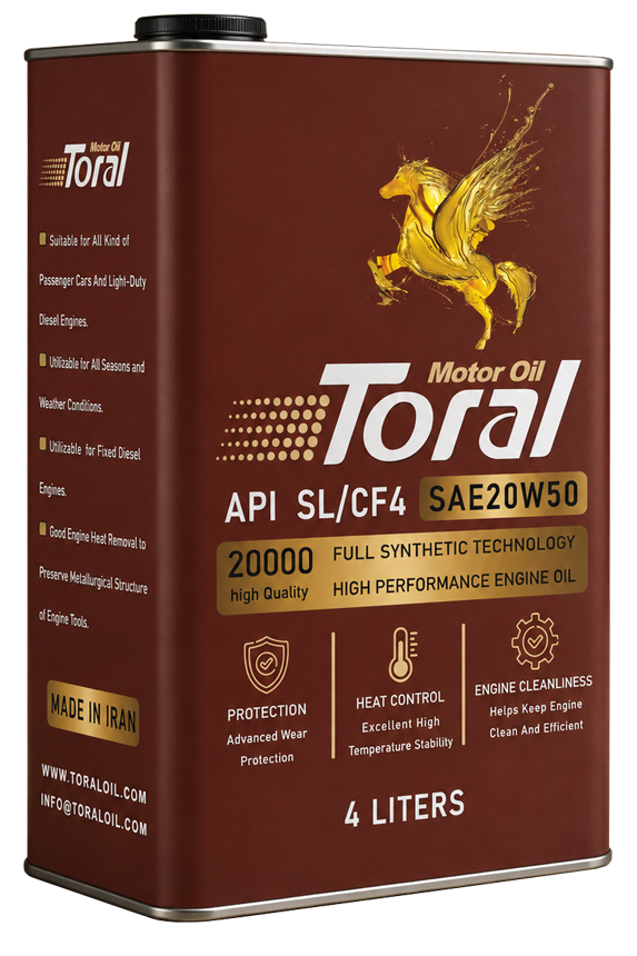 روغن موتور تورال SL20W50