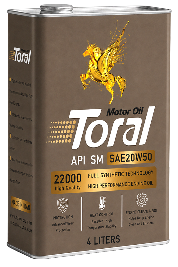 روغن موتور تورال SM20W50