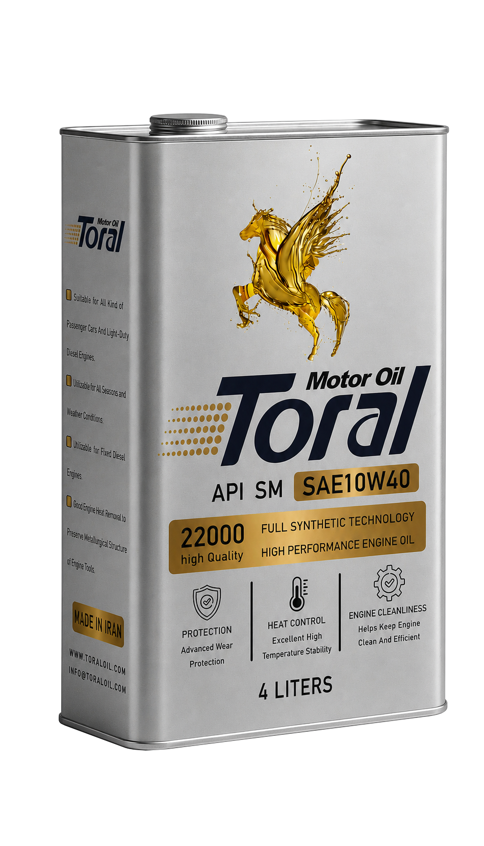 روغن موتور تورال SM10W40